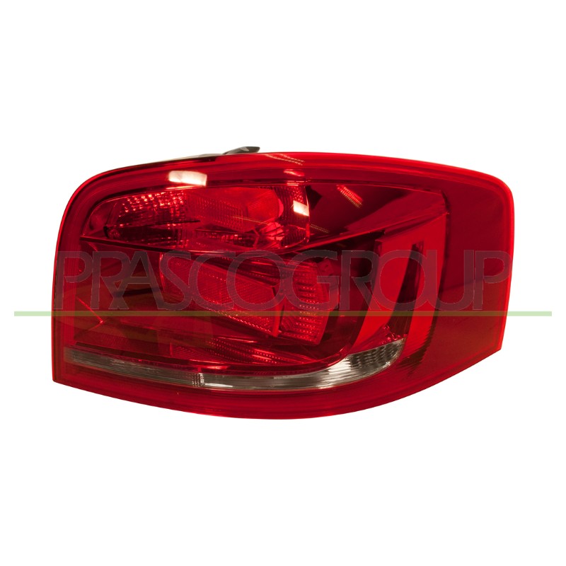 Fanale posteriore destro senza portalampada mod. 3 porte rosso mod. 08 > 10 — AUDI A3