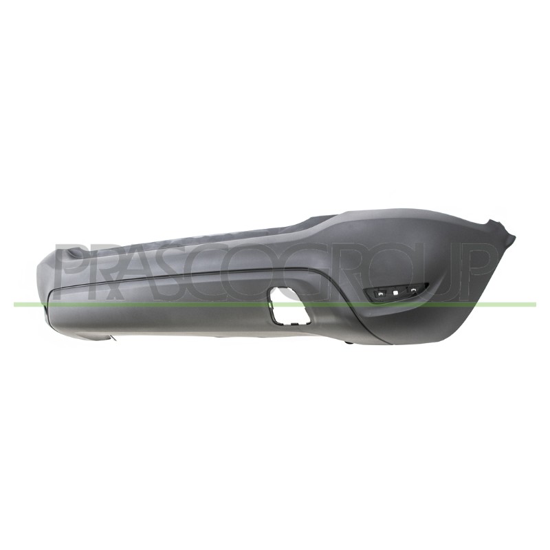 Paraurti posteriore nero liscio da primerizzare con tracce pdc e park assist — OPEL CROSSLAND X / CROSSLAND, VAUXHALL CROSSLAND X / CROSSLAND
