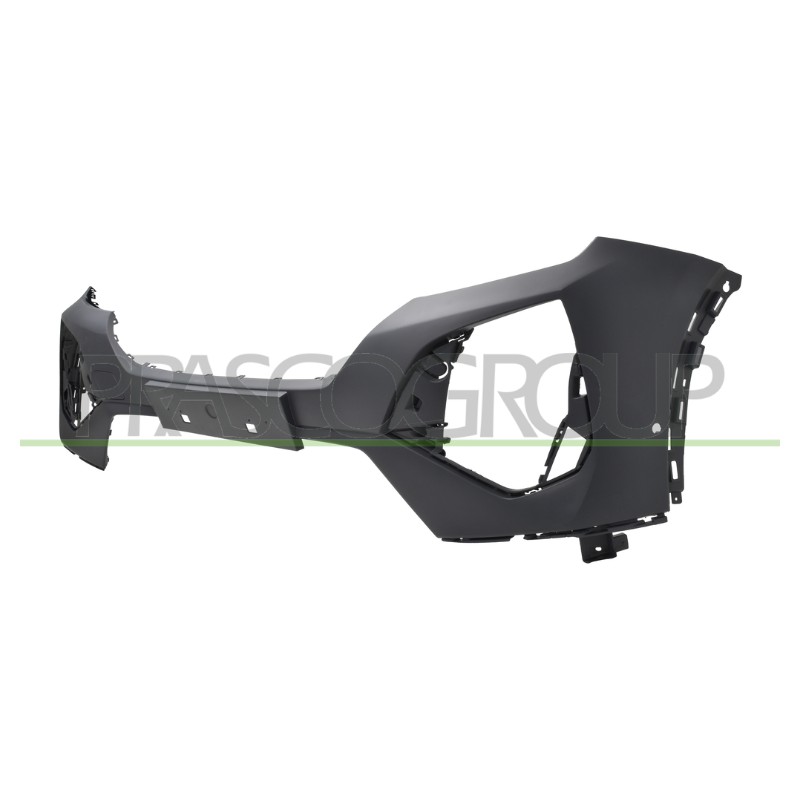 Paraurti anteriore con primer con tappo coprigancio con fori park assist+supporti — PEUGEOT 2008