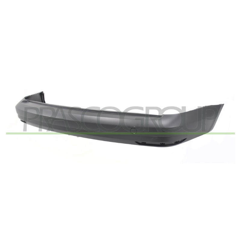 Paraurti posteriore nero goffrato con tappo coprigancio con tracce pdc mod. passo lungo — VOLKSWAGEN CADDY IV Furgone/monovolume, VOLKSWAGEN CADDY IV Monovolume